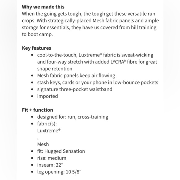 Lululemon Pace Rival Crop in Space Dye Twist Ultra Violet Multi / Blue - Picture 14 of 14